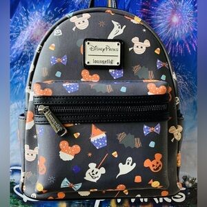 NWT *Discontinued* Loungefly Disney Parks Authentic Halloween-Themed Backpack